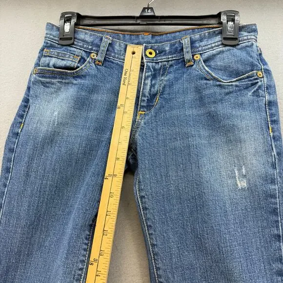 Ralph Lauren Polo Jean Co. Women's 4/27 Blue Stretch Whitney Jean  Flare - Picture 11 of 13